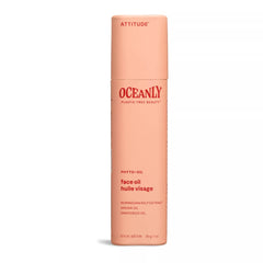 ATTITUDE Oceanly Face Oil Bar, Made in Canada, EWG Verified, Plastic-free, Plant and Mineral-Based Ingredients, Vegan Beauty Products, PHYTO OIL, Unscented, 30 grams