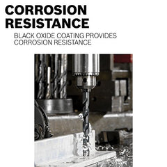 Bosch BL2183 7/8-Inch Black Oxide 1/2-Inch Red Drill Bit