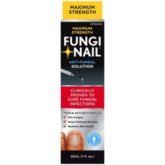 Fungi-Nail, Anti-Fungal Solution, 30mL- Kills Fungus That Can Lead To Nail Fungus & Athlete’s Foot Undecylenic Acid 25% & Clinically Proven to Cure Fungal Infections