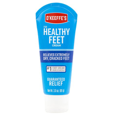 O'Keeffe's Healthy Feet Foot Cream, Relieves and Repairs Extremely Dry Cracked Feet, Instantly Boosts Moisture, 3 oz / 85 g, Tube, (Pack of 1)