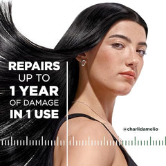 Garnier Fructis Hair Filler + Bonding Fiber Repair Pre-Shampoo Treatment, For Damaged Hair, Repairs & Strengthens Broken Bonds, Fills Hair with Strength 7 Layers Deep,300ml