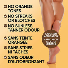 Jergens Natural Glow Instant Sun Sunless Tanning Moisturizer + Bronzer, Deep Bronze (180 mL)