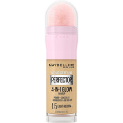 Maybelline New York Instant Age Rewind Face Makeup Instant Perfector 4-In-1 Glow Makeup, Light Coverage, Primes, Conceals, Evens and Highlights, Shade: Light-Medium