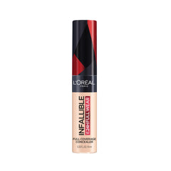 L’Oréal Paris Infallible Full Wear Concealer, Concealer Makeup, One-Swipe Full Coverage, Matte Finish, Waterproof, Transfer-Resistant, Longwear Up to 24 Hours, 10 ml, Fawn