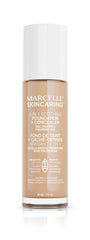 Marcelle Skincaring 2-in-1 Soothing Foundation + Concealer, Classic Ivory, with Hyaluronic Acid, Medium Coverage, Matte Finish, Oil-Free, Cruelty-Free, Fragrance-Free, Hypoallergenic, 30 mL