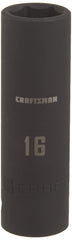 CRAFTSMAN® 1/2 in. Drive, 16mm Metric Deep Impact Socket (CMMT16077)