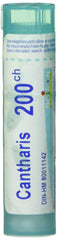 Boiron Cantharis 200ch,Homeopathic medicine. Each tube contains 4 g (approximately 80 pellets)