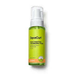 DevaCurl Frizz Fighting Volumizing Foam Lightweight Body Booster, Mousse for Curly Hair, Anti Frizz, Hair Volumizer, Up To 48 Hours Humidty Resistance, Sulfate Free, for All Waves and Curls, 236mL