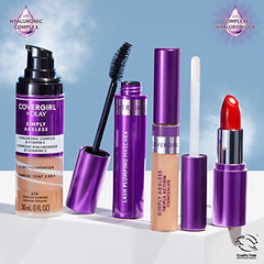 Covergirl -Simply Ageless 3-in-1 Liquid Foundation Infused with Hyaluronic Complex, Vitamin C and Niacinamide - Hydrating Formula, 100% Cruelty-Free