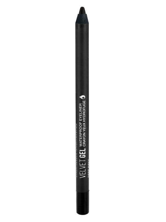 Marcelle Velvet Gel Waterproof Eyeliner, Jet Black, Smooth Texture, 24H Long-Lasting, Smudge-Proof, Transfer-Proof, Hypoallergenic, Fragrance-Free, Cruelty-Free, 1.3 g