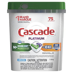 CASCADE PLATINUM FRESH W/OXI 75CT