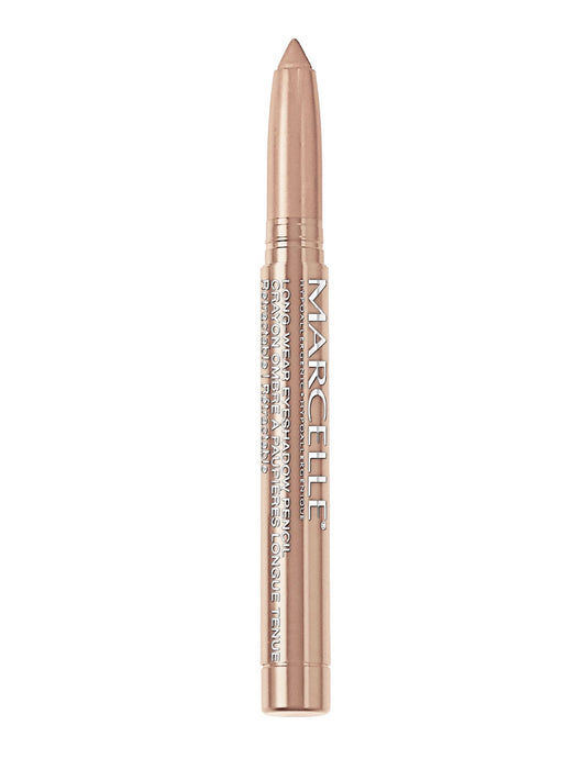 Marcelle Long-Wear Eyeshadow Pencil, Gold Star, Soft and Creamy Texture, Intense Colour, Waterproof, Long-Lasting, Smudge-Proof, Hypoallergenic, Fragrance-Free, Cruelty-Free, 1.4 g