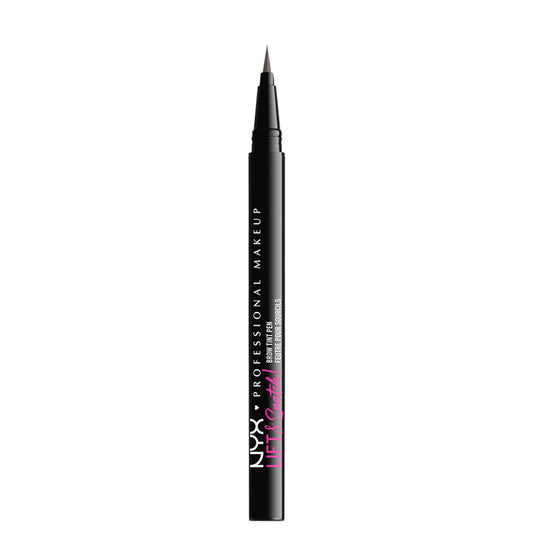 NYX Professional Makeup Lift & Snatch! Eyebrow Tint Pen, Grey Black, 1 mL