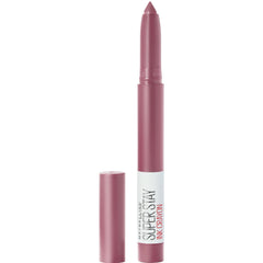 Maybelline Super Stay Ink Crayon Lipstick, Precision Tip Matte Lip Crayon with Built-in Sharpener, Longwear Up To 8Hrs, Stay Exceptional, 1.2g