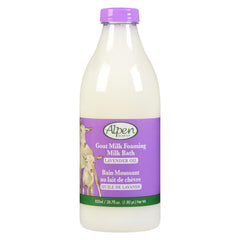 ALPEN SECRETS Goat Milk with Lavender Oil Foaming Milk Bath (Pack of 2), 4.06 pounds