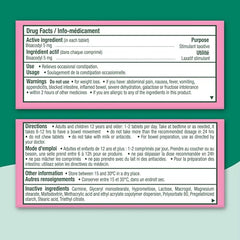 Dulcolax for Women, Bisacodyl 5mg Stimulant Laxatives for Occasional Constipation Relief, Laxative and Constipation Relief for Women, Including Those who are Breastfeeding, 20 Count