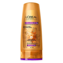 L'Oreal Paris Hair Expertise Extraordinary Oil Conditioner for Dry, Curly, Damaged Hair with 6 precious oils, including amla, coconut and rose, Packaging May Vary, 385 ml