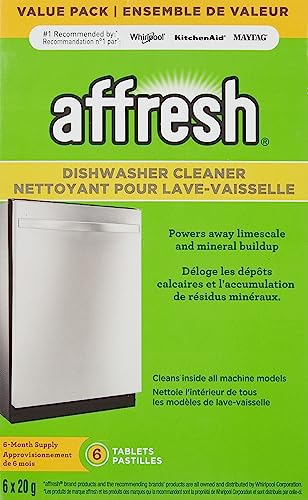 Affresh Dishwasher Cleaner Tablets - 6 Count