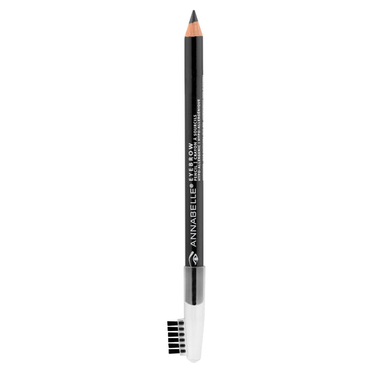 Annabelle Eyebrow Pencil, 050 Black, Brow Liner, Ultra-Precise, Matte Finish, Natural-Looking Result, Long-Lasting, Hypoallergenic, Vegan, Cruelty-Free, 1.14 g