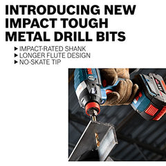 Bosch BL2183 7/8-Inch Black Oxide 1/2-Inch Red Drill Bit