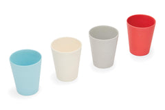 Red Rover 20012 Bamboo Kid's Cups Set of 4 Multicolor