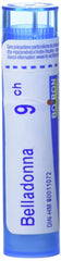Boiron Belladonna 9ch,Homeopathic medicine. Each tube contains 4 g (approximately 80 pellets)