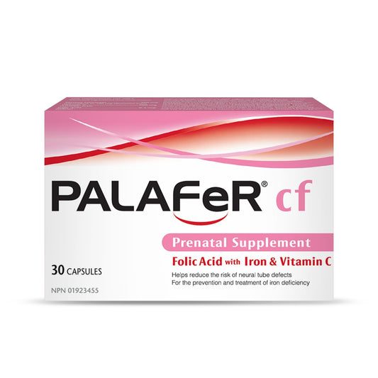 Palafer CF Prenatal Supplement Capsules 30s