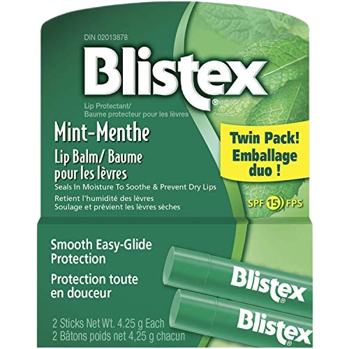 Blistex Mint Lip Balm Twin Pack 2 count