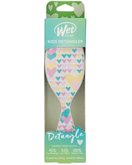 Wet Brush Kids Detangler Hair Brushes - Leopard, Safari - Midi Detangling Brush with Ultra-Soft IntelliFlex Bristles Glide Through Tangles with Ease - Pain-Free Comb for All Hair Types