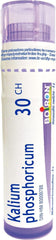 Boiron Kalium phosphoricum 30ch,Homeopathic medicine. Each tube contains 4 g (approximately 80 pellets)