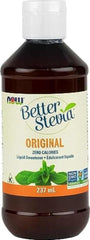 NOW Foods BetterStevia Original Zero-Calorie Liquid Sweetener, Keto Friendly, Suitable for Diabetics, No Erythritol, 237ml