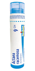 Boiron Actaea racemosa (cimicifuga) 9ch,Homeopathic medicine. Each tube contains 4 g (approximately 80 pellets)