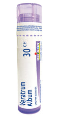 Boiron Veratrum album 30ch,Homeopathic medicine. Each tube contains 4 g (approximately 80 pellets)
