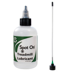 Premium Treadmill Belt Lubricant - Made in The USA - Patented 8 Inch Application Tube and Precision Twist Cap - 100% Pure Silicone - Spot On