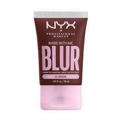 NYX PROFESSIONAL MAKEUP, Bare With Me, Tint Foundation, Medium buildable coverage, 12h hydration, Lightweight matte finish - 22 MOCHA