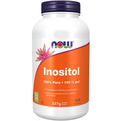 NOW Supplements, Inositol Powder, Neurotransmitter Signaling, Cellular Health, 227g