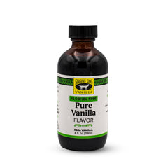 Singing Dog Vanilla Pure Vanilla Flavor - Alcohol Free 4 fl oz (118 ml) Liquid