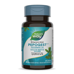 Nature’s Way Pepogest Peppermint Oil Softgels – Help Relieve Abdominal Pain, Gas & Bloating Associated with Irritable Bowel Syndrome – Enteric-Coated – 60 Capsules