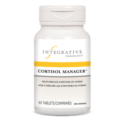 Integrative Therapeutics Cortisol Manager - Stress & Sleep Support Supplement with Ashwagandha, Magnolia Bark, and L-Theanine - Helps Manage Cortisol Levels - 90 Vegetarian Tablets