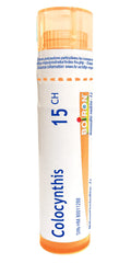 Boiron Colocynthis 15ch,Homeopathic medicine. Each tube contains 4 g (approximately 80 pellets)