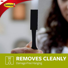 Command Large Picture Hanging Strips, 4 Pairs, Black - 17206BLK-C