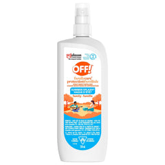 OFF! FamilyCare Insect and Mosquito Repellent Spray with Summer Scent, DEET Formula, Safe for Clothing and Skin, 250 mL (Packaging May Vary)