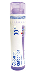 Boiron Calcarea carbonica 30ch,Homeopathic medicine. Each tube contains 4 g (approximately 80 pellets)