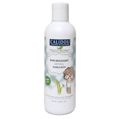 CALIDOU Genial Natural Bubble Bath and Wash for Baby & Kids | Moisturizing | Vegan | Does Not Contain Sodium Laureth Sulfate (SLS) | Respects the Skin pH Balance | Bain Moussant | 250 ml