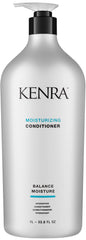 Kenra Moisturizing Shampoo/Conditioner |Balance Moisture | Fine To Medium Hair | Conditioner, 33.8 FL OZ