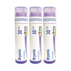 Boiron Bryonia 30ch.Homeopathic medicine 3 tubes (4g each tube)