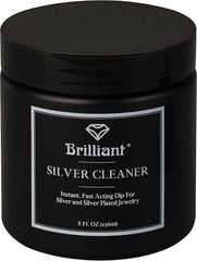 Brilliant Silver Dip Cleaner, Black 8 Oz