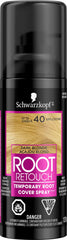 Schwarzkopf Root Retouch, Dark Blonde, Temporary Root Cover Spray, 120g, Instant Regrowth Coverage, Sweat and Rain Resistant
