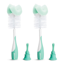 Munchkin Sponge Bottle Brush, Sage, 2 Pack