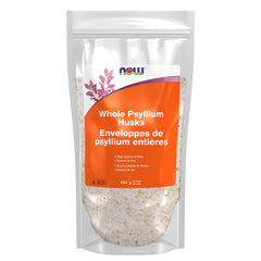NOW Supplements, Whole Psyllium Husks, Non-GMO Project Verified, Soluble Fibre, 454g